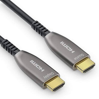 HDMI Kabel Hybridkabel Glasfaser/Kupfer aktives AOC HDMI 4K Extender Kabel 15m