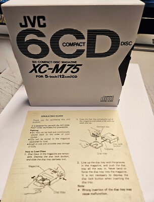 JVC XC-M75 Six CD Compact Disc for 5