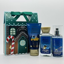 Bath Body Works FROSTED COCONUT SNOWBALL Shower Gel Cream Mist Mini Gift Box