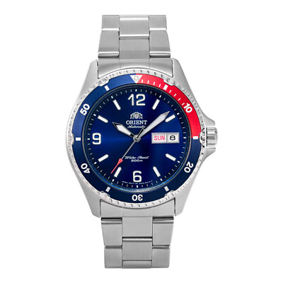 Orologio ORIENT da Uomo Donna AUTOMATICO MAKO blu in Acciaio