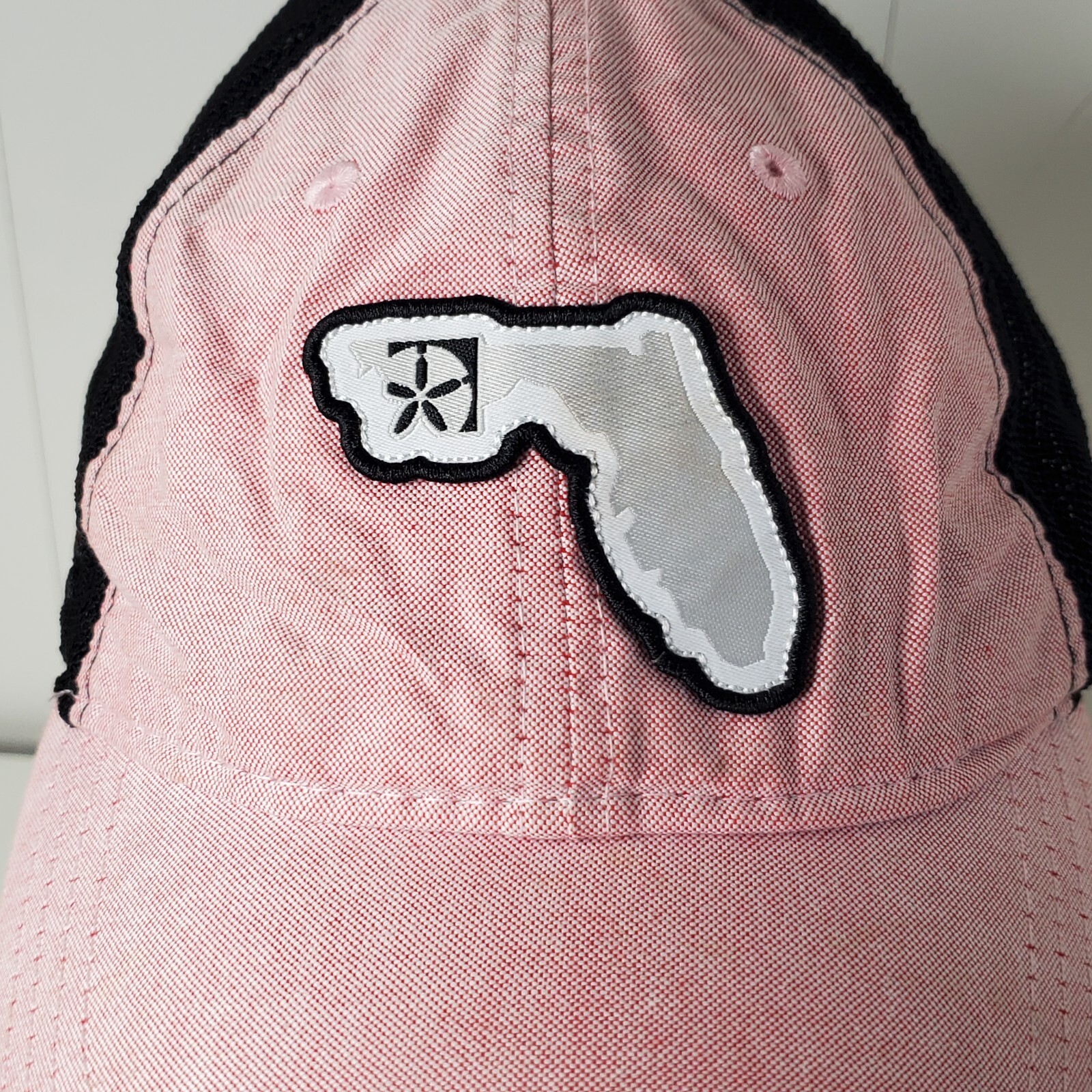 Florida Patch Sand Dollar Snapback Hat Mesh Truck… - image 3