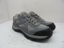 Aggressor Women's Steel Toe SP Safety Athletic Shoes 2501 Grey/Pink Size 9M