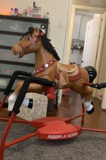 radio flyer freckles interactive rocking horse