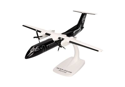 HERPA - DE HAVILLAND Canada DHC-8-300 Air New Zealand All black liv. - 1/100 ...