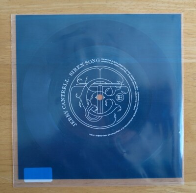 Jerry Cantrell (Alice in Chains) - Siren Song - blau 7'' Flexi-Disc Vinyl - NEU