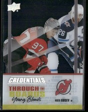 Nikita Gusev 2019-20 Upper Deck Credentials #TTBYB-5 Through the Boards Devils