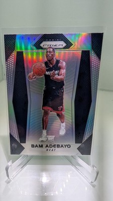 2017-18 Prizm Bam Adebayo Silver Prizm RC Rookie #51 Miami Heat | eBay