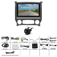 10" Android 13 Car Stereo GPS 2GB 32GB for Chevy Silverado 2014-2018 CarPlay