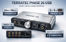 TERRATEC Produttore FASE 26 USB - 24 Bit / 96 kHz KHz Multi I/O Sistema Audio