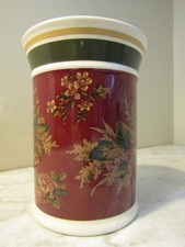 Spring Maid Ceramic Toothbrush Holder Glossy Finish Bathroom Unused