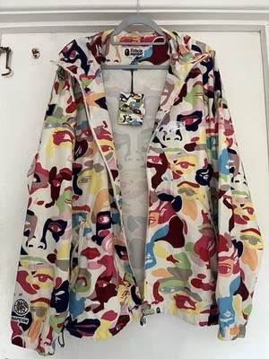 Bape Kid Super Shark Hoodie mit durchgehendem Reißverschluss brandneu Extra Large UK-Größe