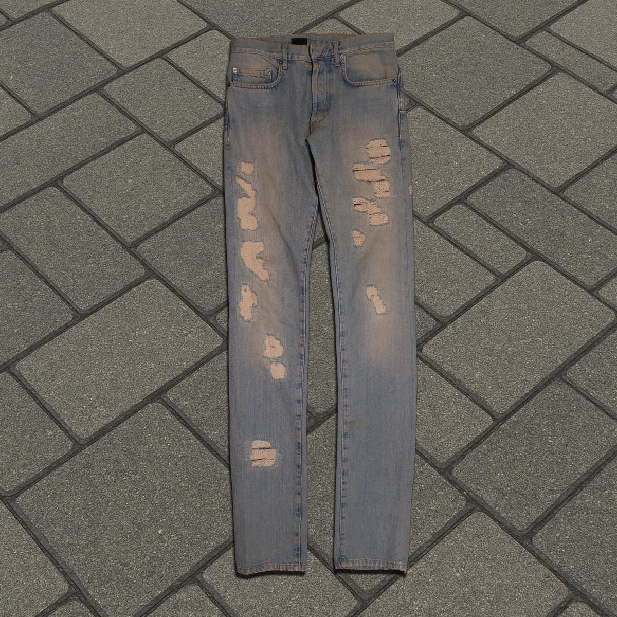 dior homme 06ss ジャンク品　サスペンダー SS06 Dior Homme Crash Denim | eBay