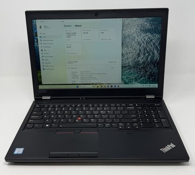 B+ Grade Lenovo ThinkPad P53 | i7-9850H 1TB SSD 64GB NVIDIA RTX 3000 6GB WIN11P