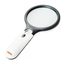 45x LED Jewelry Loupe Magnifier   Handheld Reading Glass with 3 Light Modes
