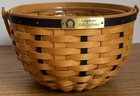 LONGABERGER 2002 Golf Club BASKET w/Plastic Protector  NICE! — photo 2