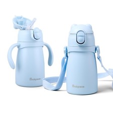 Stainless Steel Straw Sippy Cup for Toddlers 13 Years Old, Insulated Toddler ...