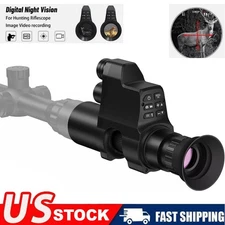 US Night Vision Scope for Hunting, HD 1920x1080 Support Photos & Video Monocular