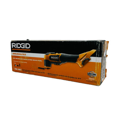 Brand New RIDGID BRUSHLESS R86242B 18V Oscillating Multi-Tool (Tool only)