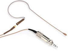 Countryman E6 Omnidirectional Earset Microphone - Standard Gain with 1mm Cable