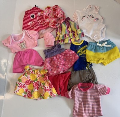 Baby Alive Baby Born Clothing Lot 15 Pc GUC Dresses Outfits And More | eBay