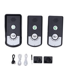 Intercoms Wireless for Home 1500 Meters 2 Charging Methods Wireless Intercom ...