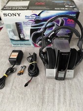 Sony MDR-DS3000 Digital Surround Sistema Cuffie Senza Fili Vintage Scatola Testata✔️