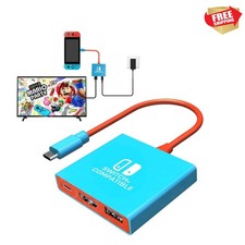 Switch Dock Switch Docking Station for Nintendo, Portable Switch TV Adapter S...