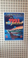 Flyer Fridge Magnet, Fantazia, New year 1993, Rave, Old Skool