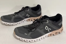 On Cloud Running Women's Cloudflow Athletic Sneakers, Rock/Rose, Size 9.5