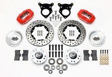 Wilwood 140-11018-dr Forged Dynalite Front Brake Kit For 84-93 Ford Mustang