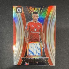 2024-25 Panini Select Premier League Lisandro Martínez Prizm Memorabilia SM-LM