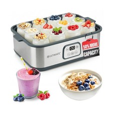 Ultimate Probiotic Yogurt Maker XL, Adjustable Time Temperatu... USA FAST SHIP