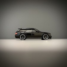 Hot Wheels 94 Audi Avant RS2 Black 228 228/250 HW Wagons 5/5 Matchbox Wheels