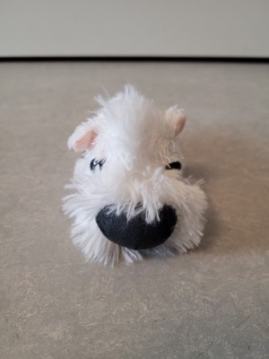 THE DOG Collection: Plüsch Stofftier Hund Schnauzer ca. 12 cm lang
