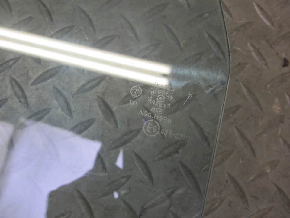 88-91 MAZDA RX7 FC3S CONVERTIBLE PUERTA DELANTERA IZQUIERDA CONDUCTOR VENTANA CRISTAL OEM Foto 3 de 4