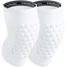 COOLOMG Basketball Knee Pad for Kids Youth Adult, Compression Anti-slip Knee ...