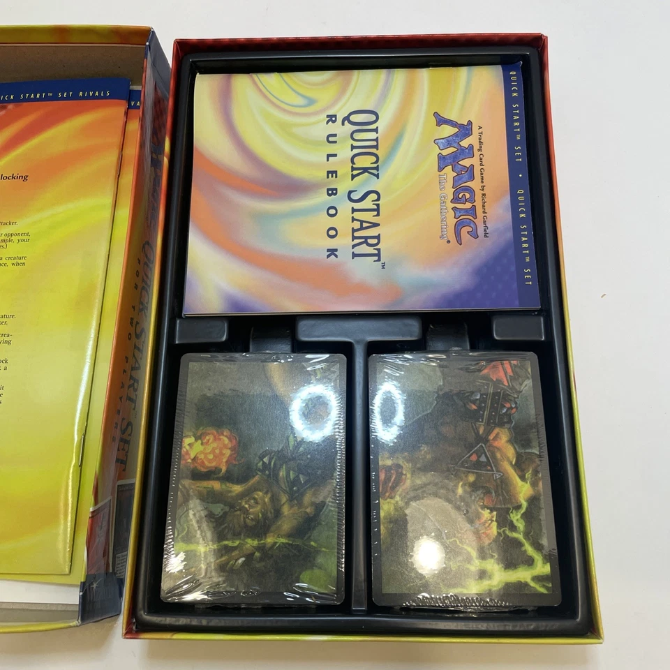 Magic The Gathering Quick Start Set Rivals New Factory Sealed 1996 Collectable - Image 3 of 4
