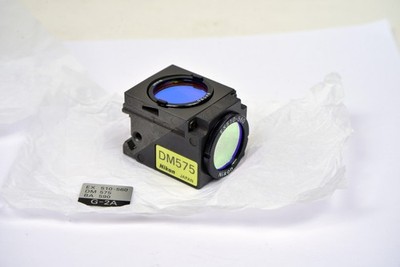 Nikon Microscope Fluorescence Filter Cube G-2A EX 510-560 DM505 BA 590 Eclipse