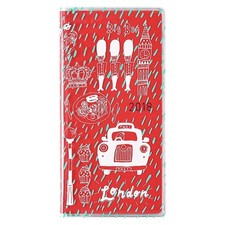 Hobonichi Techo Weeks Clear Cover - London