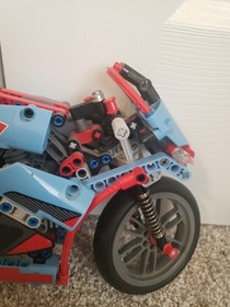 Lego 42036 Technic Street Motorcycle 100% Complete 
