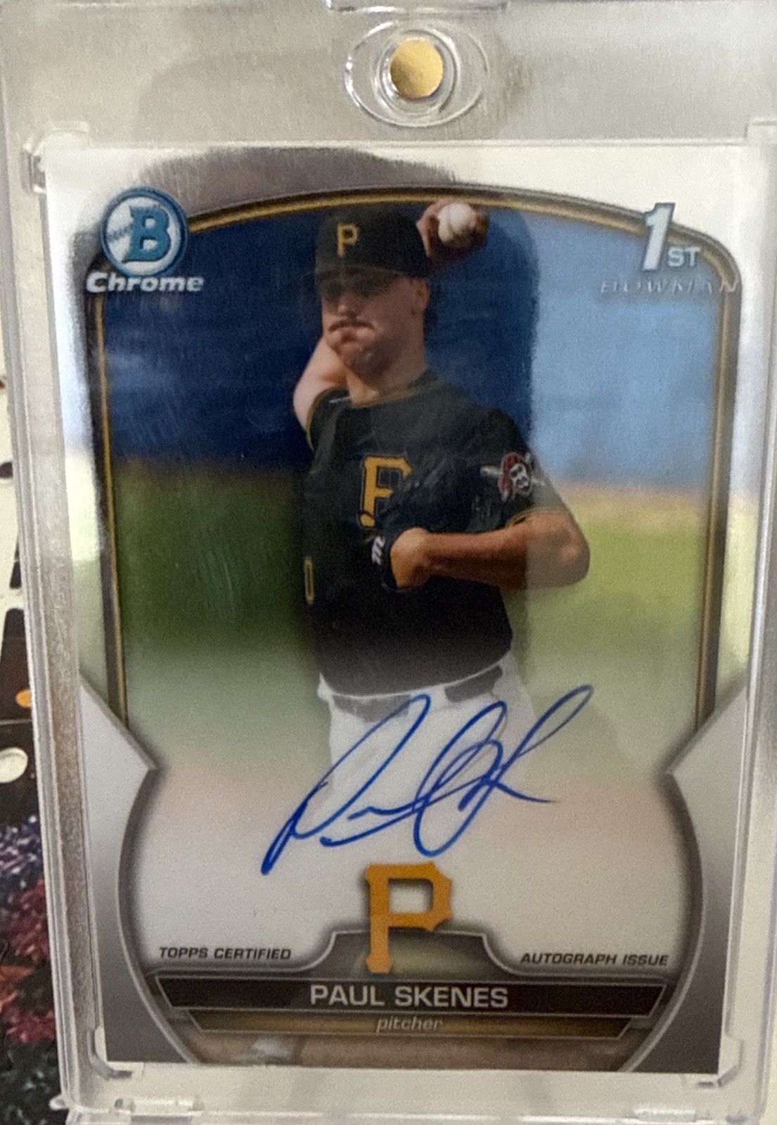 2023 Bowman Draft - Chrome Prospect Autographs Paul Skenes #CDA-PS (AU, RC)