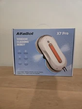 AlfaBot Window Cleaning Robot with Dual Water Spray, X7 pro Robot Window Cleaner
