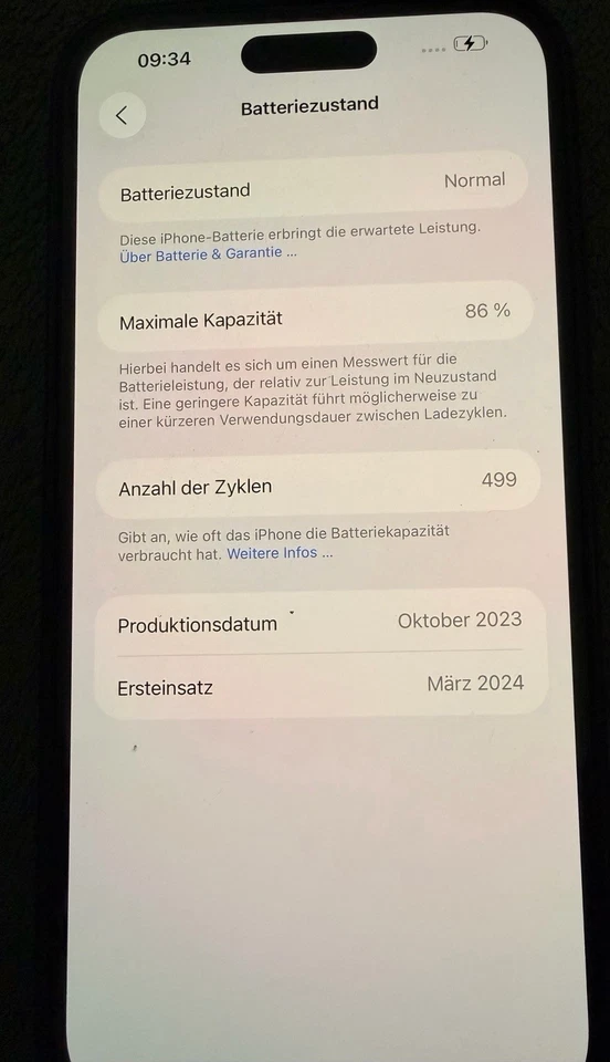 iphone 15 plus 128gb schwarz - Bild 2 von 4