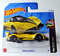 Hot Wheels - Pagani Zonda R - Gelb - Short Card - Hw Race Day 2024 - HTD82