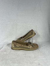 Sperry Women's Angelfish Leather Boat Shoes - Sz 8M Nautical Beach Comfort Dock