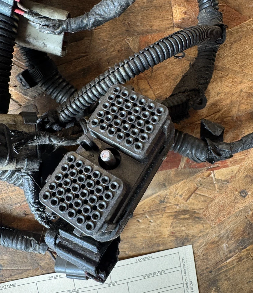 2007-2009 Dodge Ram 3500 6.7L Diesel Engine Wiring Wire Harness 4916174B+ - Image 2 of 4