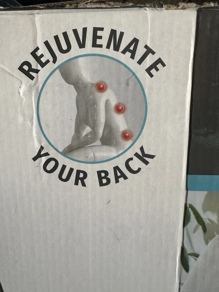 Беспроводная массажная подушка шиацу с подогревом глубоких тканей HoMedics с 3 зонами массажа - Изображение 2 из 4