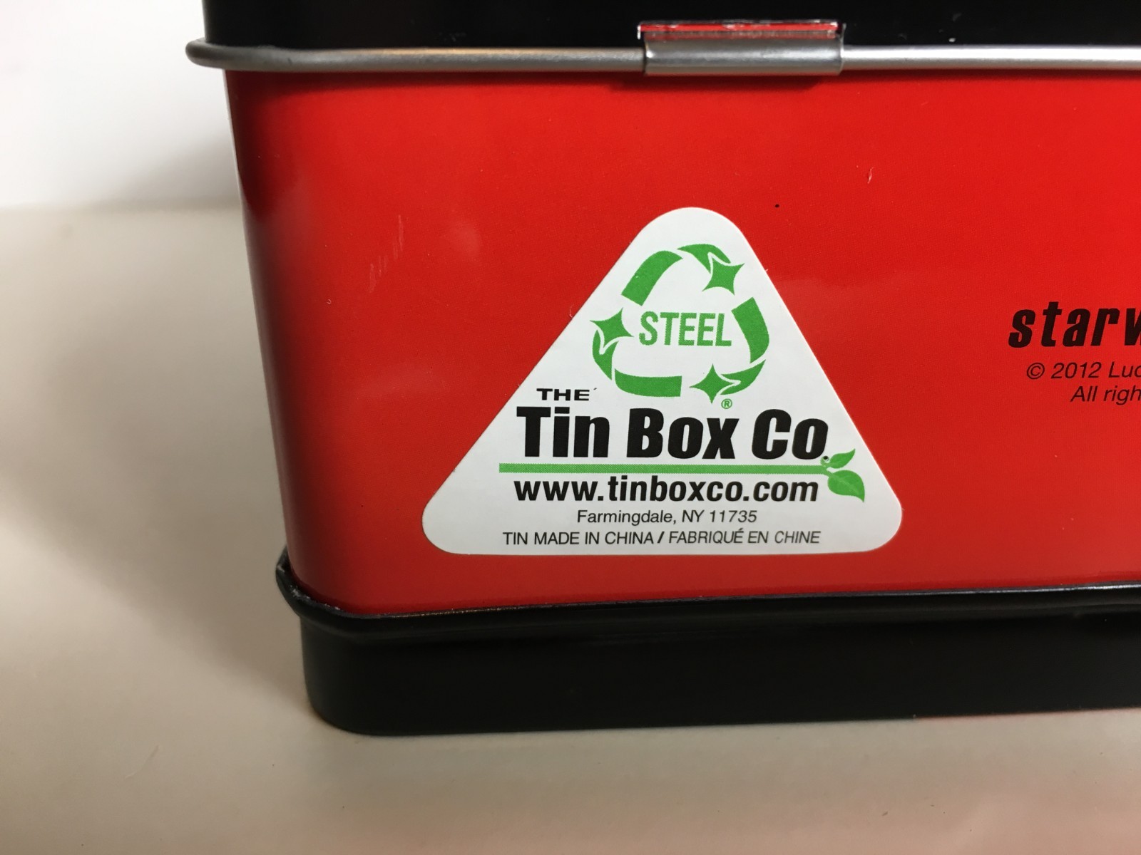 Star Wars C-3PO & Darth Maul Lunch Box lot Tin Box Co. Lucasfilm lunchbox