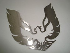 New Metal Firebird Trans Am Fender Emblem Formula Pontiac Stainless Steel
