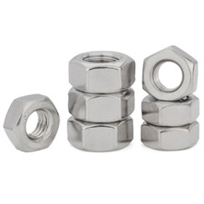 M3.5 / 3.5mm STAINLESS STEEL A2 HEXAGON FULL NUTS HEX NUT DIN 934 FOR SCREWS BW